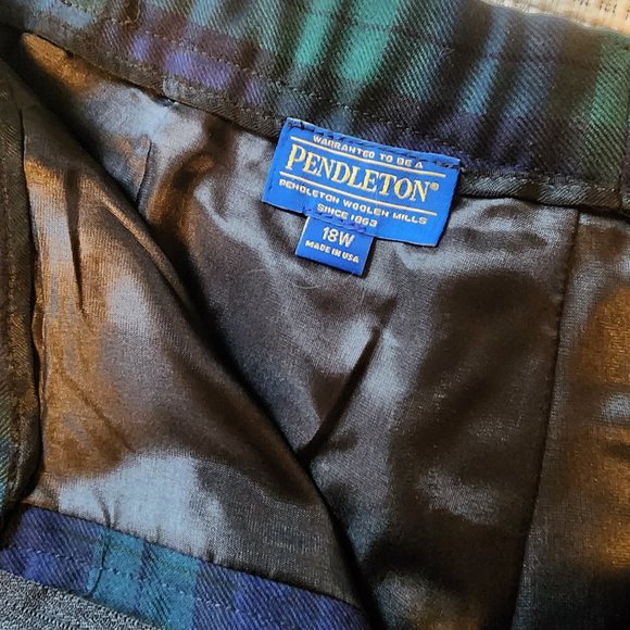 Vintage Pendleton Wool Pants - Picture 3 of 9